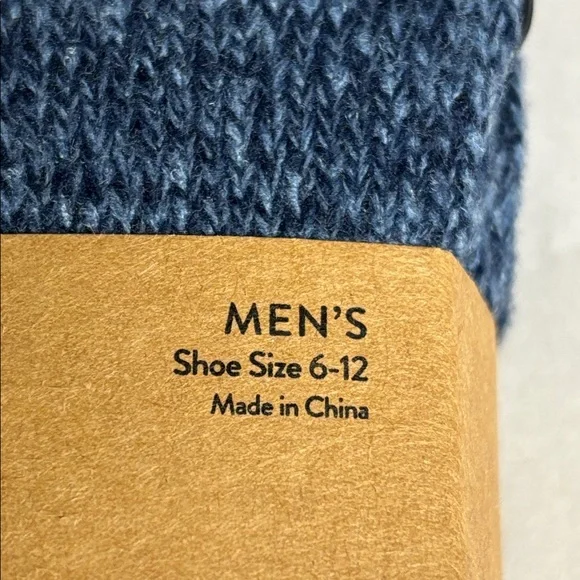 New Born Socks 2 Pair Men’s Blue Super Soft Boot Socks Casual Activewear Classic - Picture 7 of 13